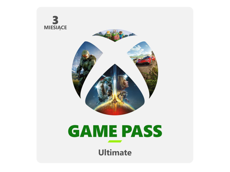 Microsoft Game Pass Ultimate 3 miesiące (kod)